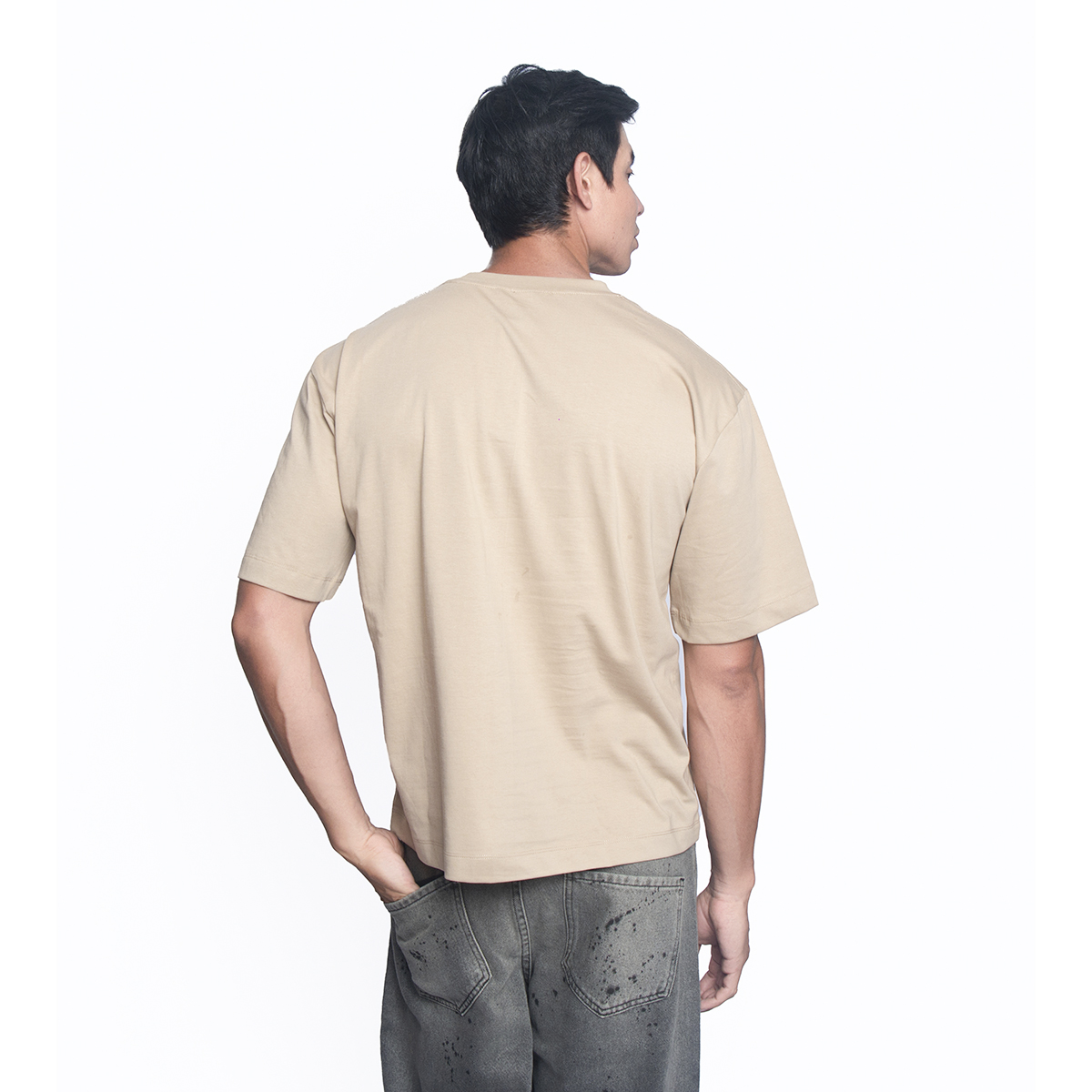 Boxy Fit Beige - Imagen 2