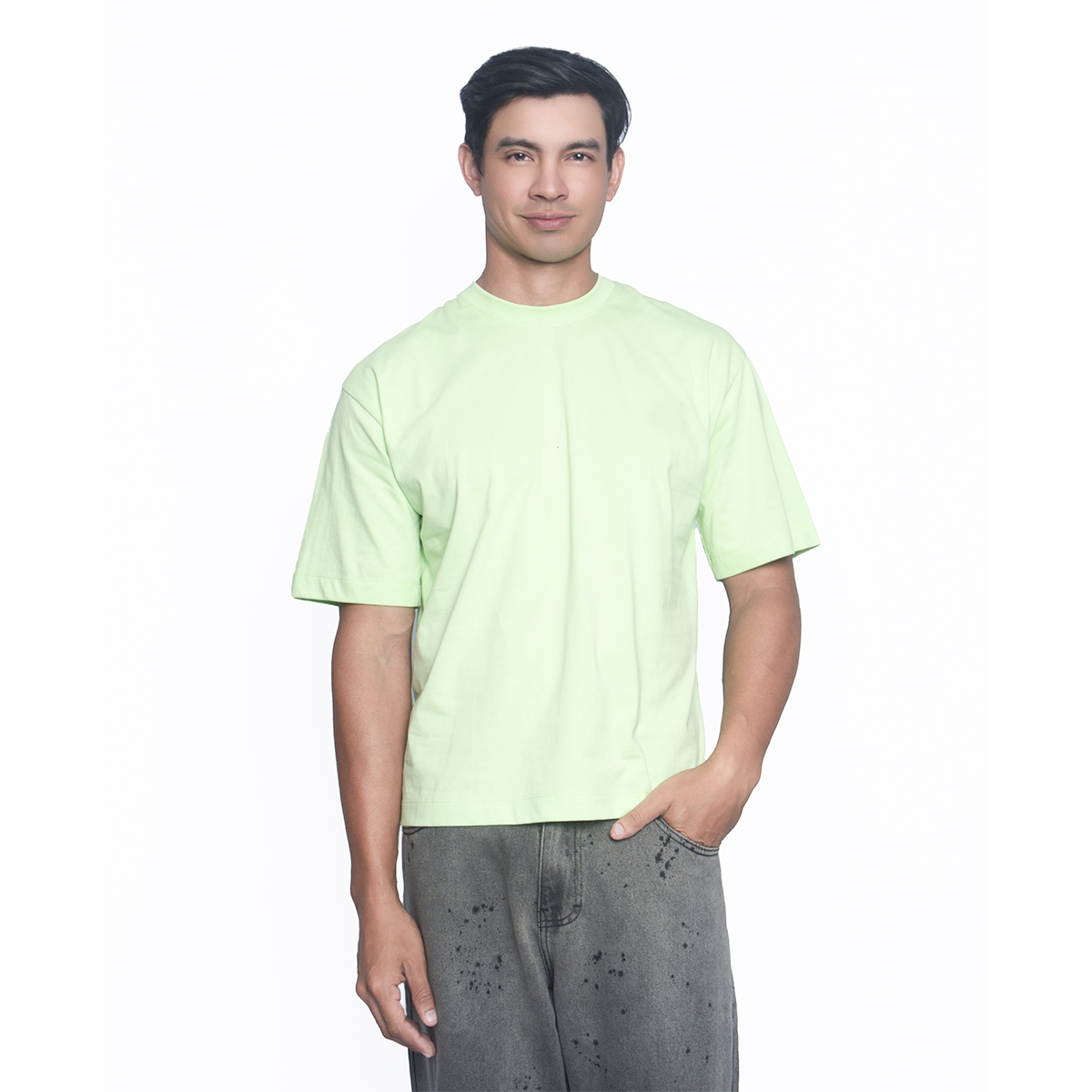 Boxy Fit Verde Manzana