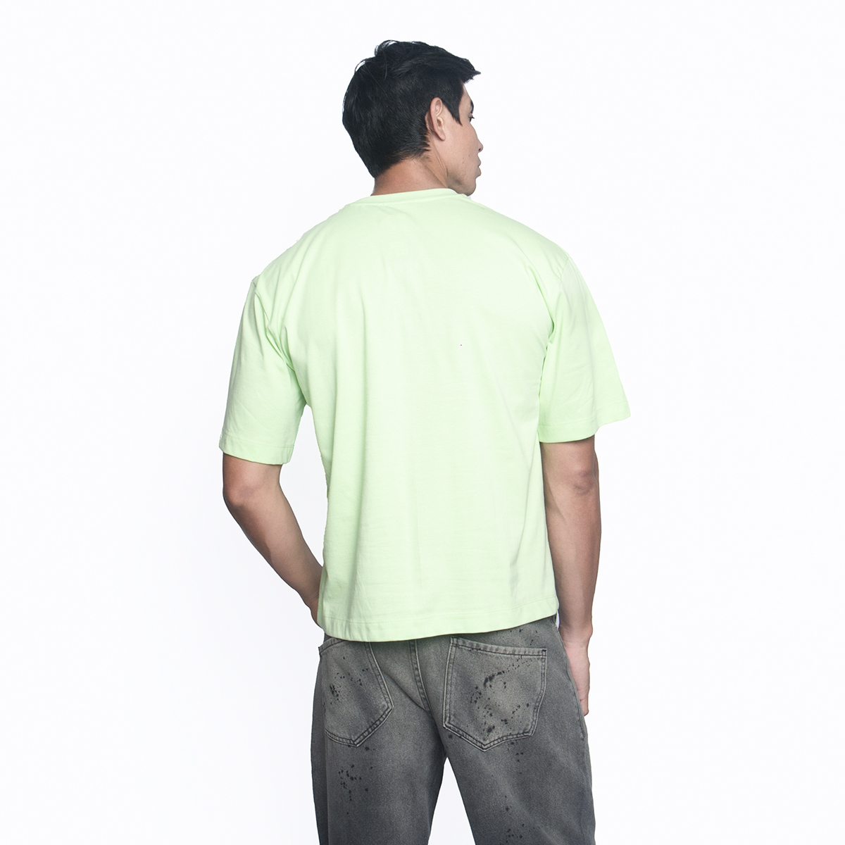 Boxy Fit Verde Manzana - Imagen 2