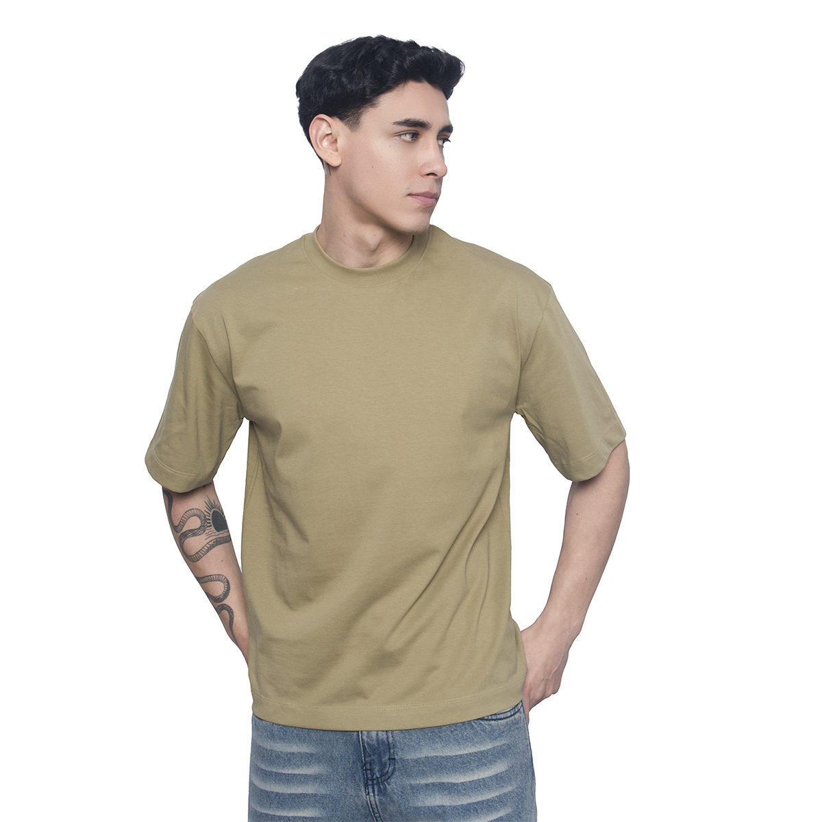 Oversize Beige Oscuro - Imagen 2