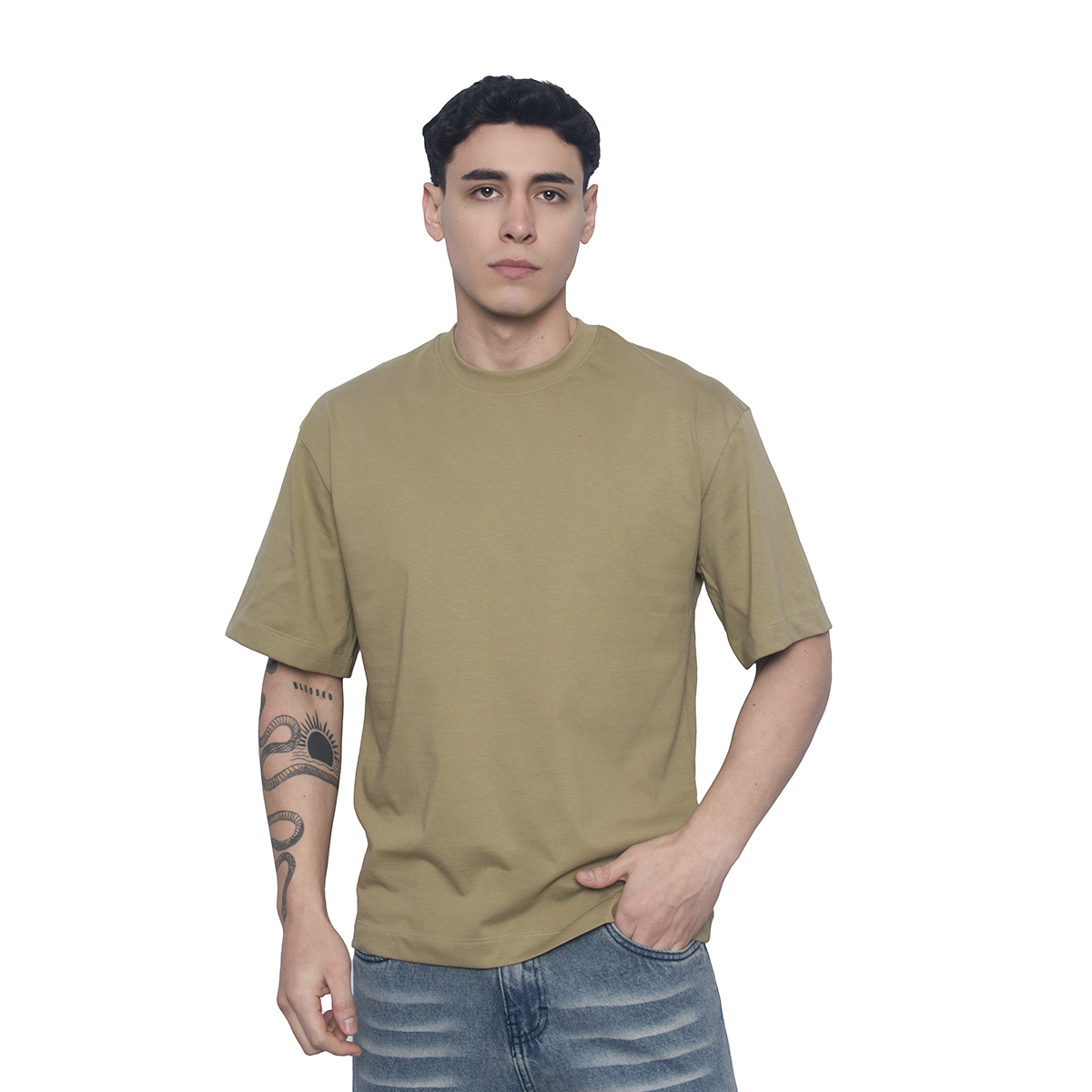 Oversize Beige Oscuro