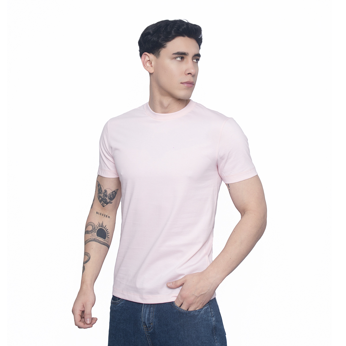 Regular Fit Rosado Pastel - Imagen 3