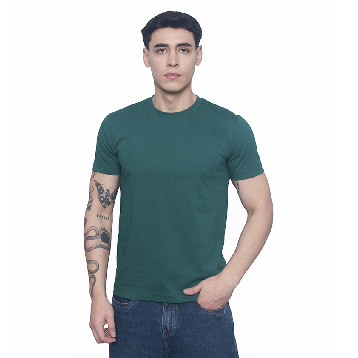 Regular Fit Verde Galápago