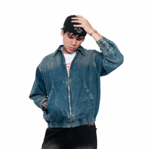 Casaca Jean Boxy Fit