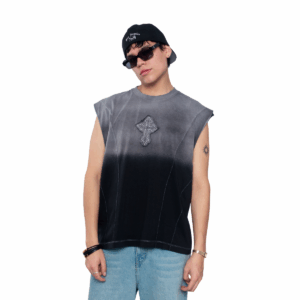 Oversize Negro Focalizado - Manga Cero Cruz