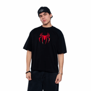 Boxy Fit - Spiderman in Red